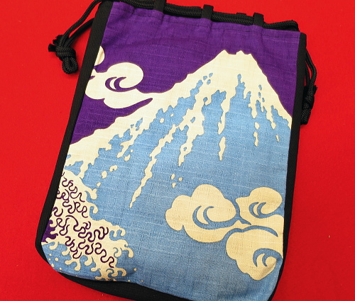 「富士山」 開運！きんちゃく袋
